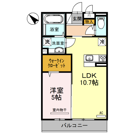 メゾン旭の間取り