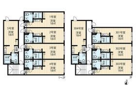 アベニール青井の間取り