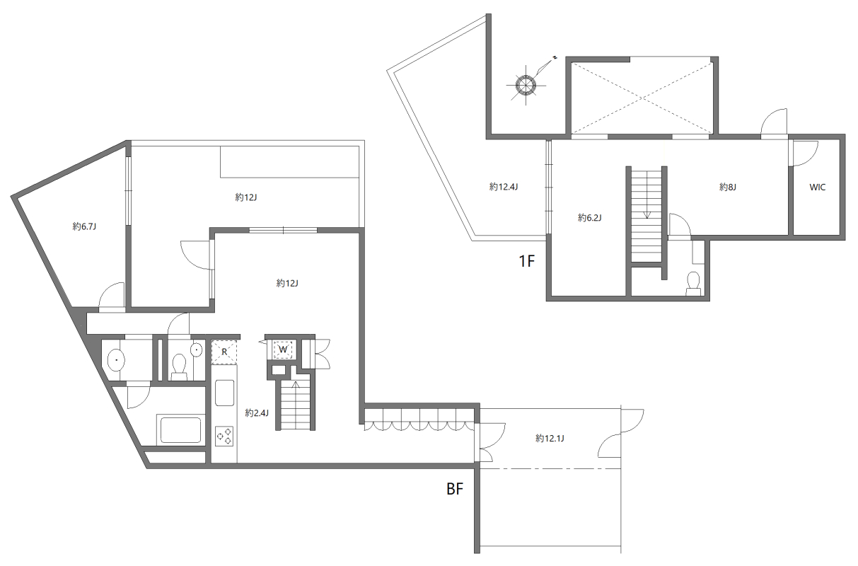 フカサワスペース9の間取り