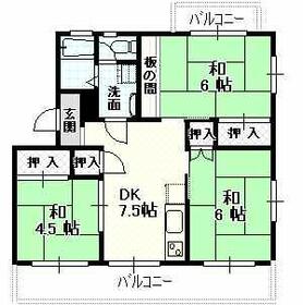 梅町ビルの間取り