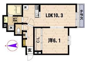 SunnyHouseⅠの間取り