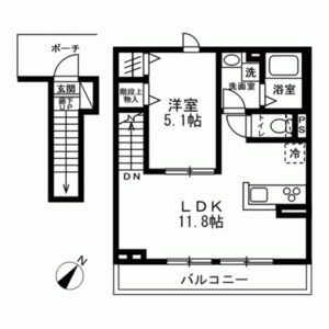 オスト六浦の間取り