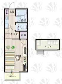 ｂ’ＣＡＳＡ千葉酒々井ｒｅ－ｂｏｒｎ・102号室の間取り