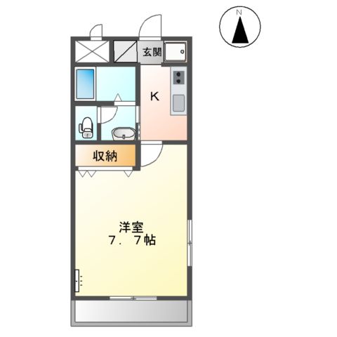 パームヒルズの間取り