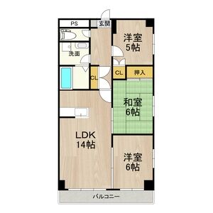 サウスビンの間取り