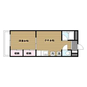 CRANE YOKOHAMAの間取り