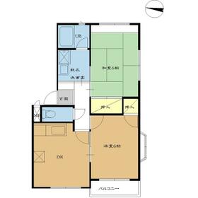 αNEXT高崎第2 弐番館の間取り