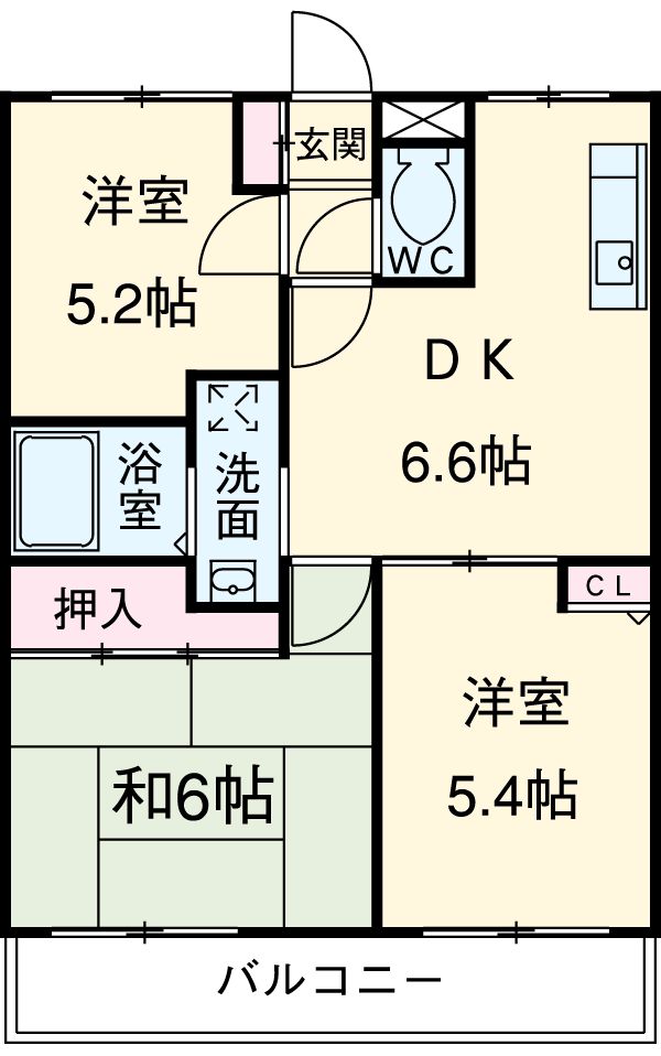 エルドラードの間取り