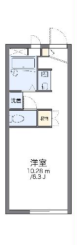 レオパレスHOSHINOの間取り