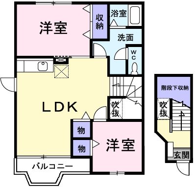 ベル・セゾンⅠの間取り