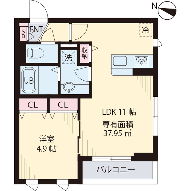 アーク大岡山の間取り