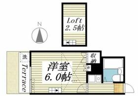 ゼフィランサス衣笠の間取り