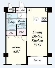 ドルフ聖護院の間取り