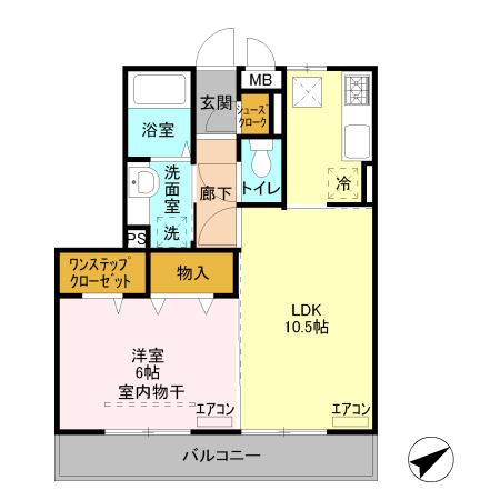 ハイグレードみずほ野の間取り