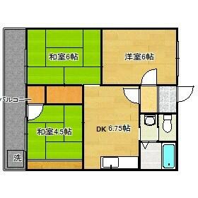 青島ハイツの間取り