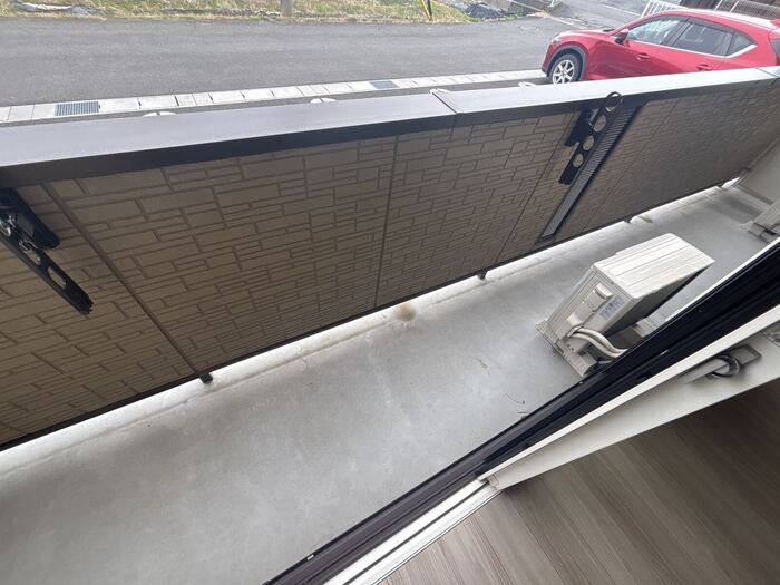 10/14 バルコニー