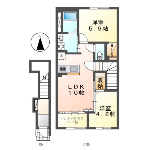 ソアール小土の間取り