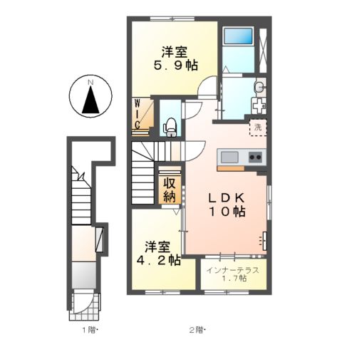 ソアール小土の間取り