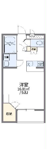 レオパレスYK STYLEの間取り