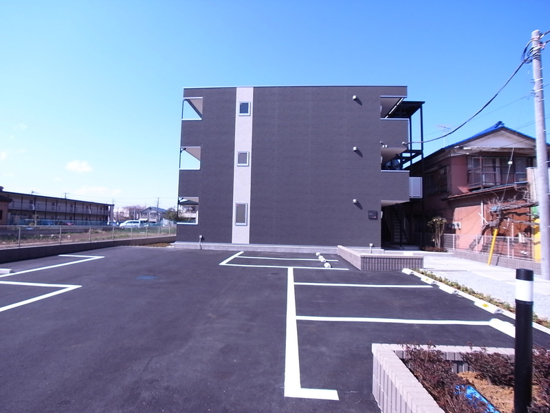 3/14 駐車場