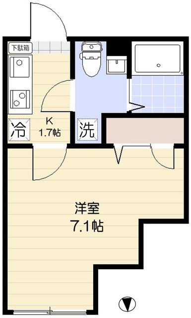 ピュイ西新井の間取り