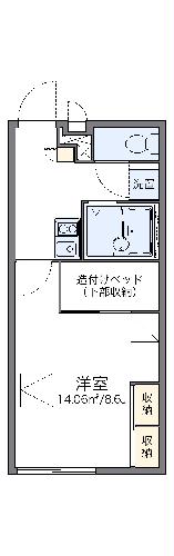レオパレスHIKARIの間取り