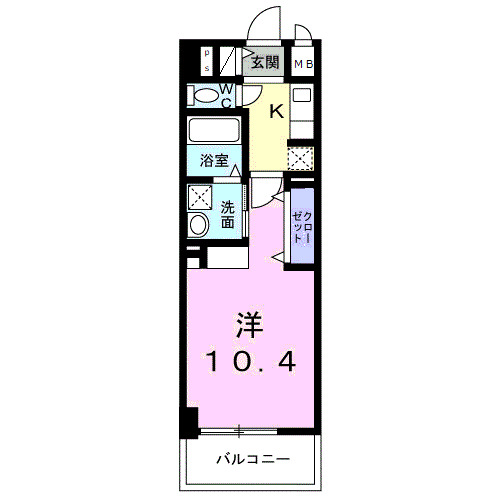 エクラタンの間取り