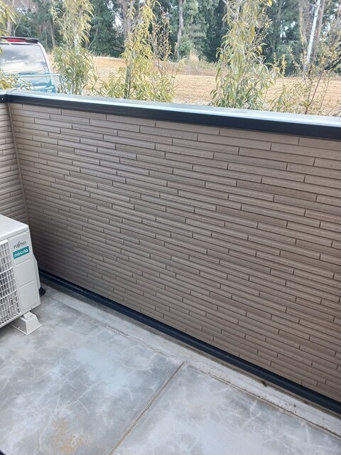 12/20 バルコニー