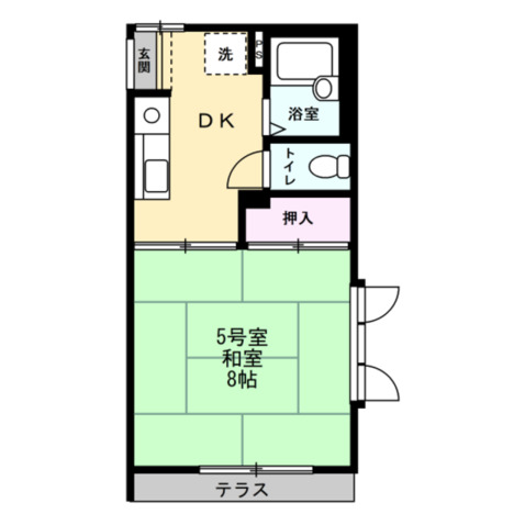 ハイムアーゼルの間取り