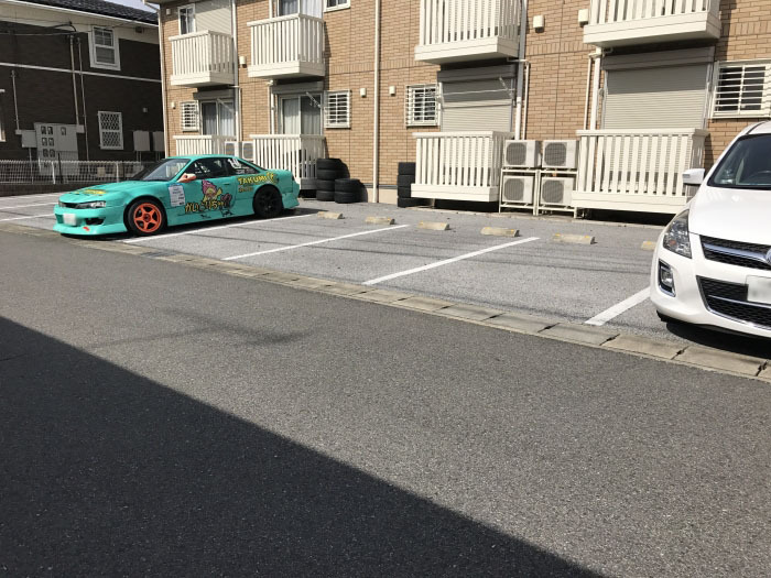 3/11 駐車場