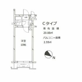 パレ・ドール東金町Ⅱの間取り