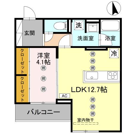 TORISIAS 南大通りの間取り