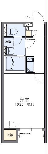 レオネクストレインボー上竹の間取り