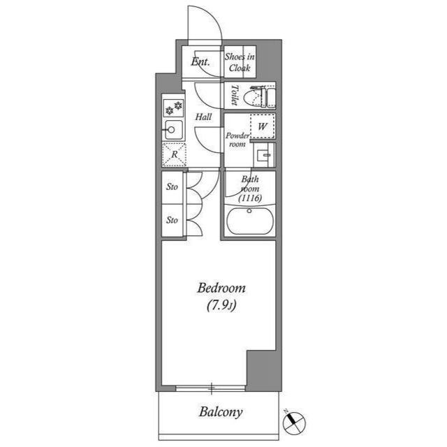ACP Residence 西巣鴨の間取り
