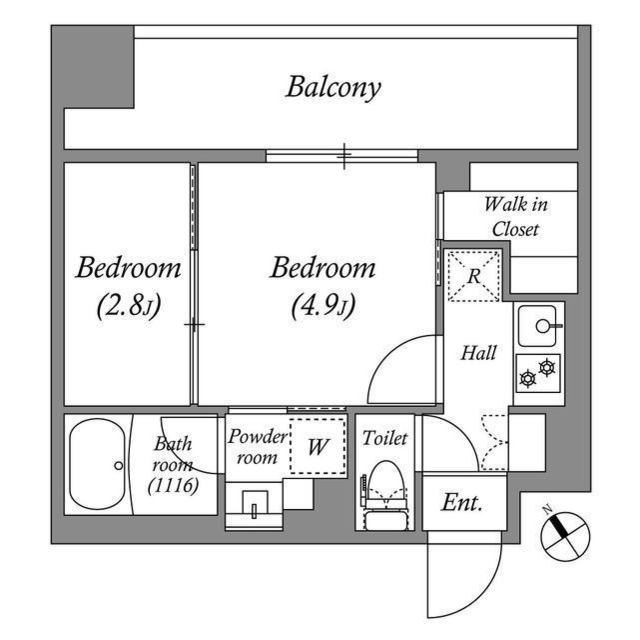 ACP Residence 西巣鴨の間取り