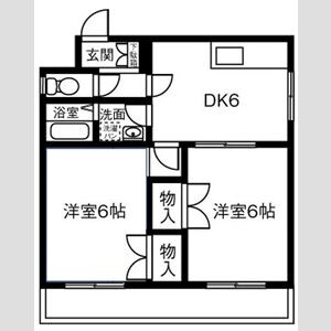 リトルタウン惠の間取り