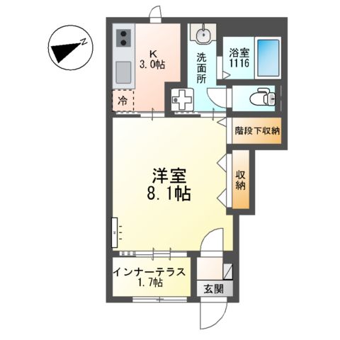 カロテラスの間取り