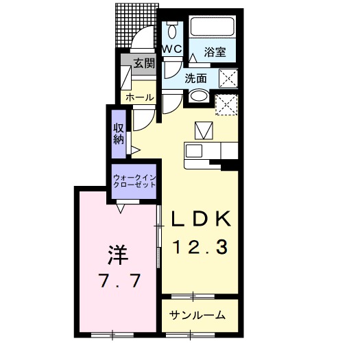 マウロアⅡの間取り