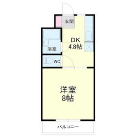 ブルームKの間取り