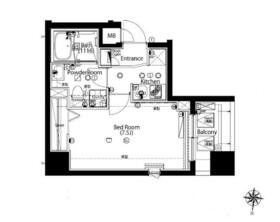 アルマドーラ亀戸の間取り