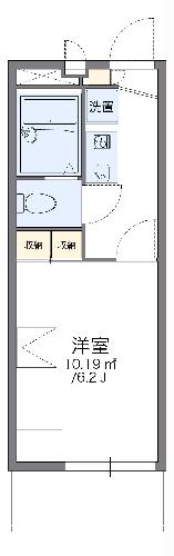 レオパレス上北台の間取り