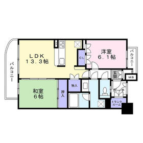 アーバンパレス天神南ハートランドタワーA棟の間取り