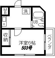 ジョイフルオークラ26の間取り