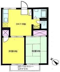 プレジール上木崎の間取り