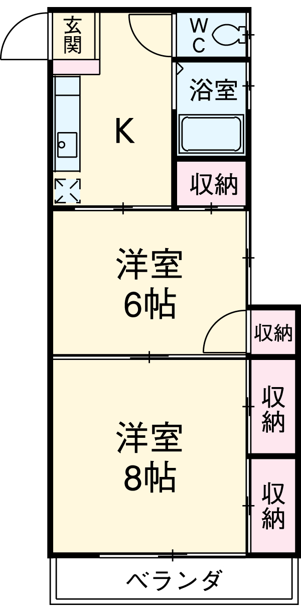 コスモスの間取り