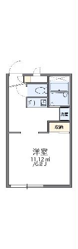 レオパレスシャルマン大塚の間取り