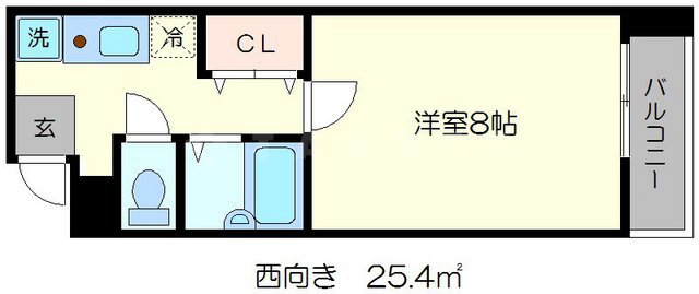 パレス15の間取り