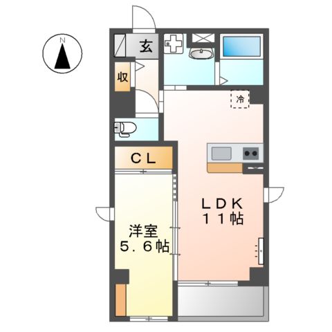 センチュリーハイツ金城の間取り