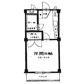 エリートイン向ヶ丘の間取り