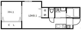 Pace美園の間取り